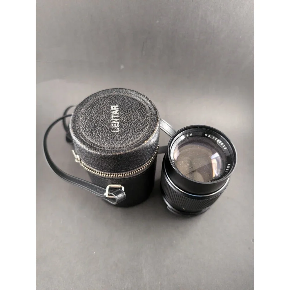Vintage Lentar 135mm f/2.8 prime Preset lens Pentax m42 screw mount Portrait Fas
